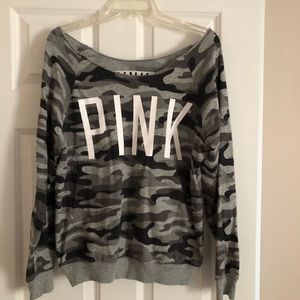 Women’s Pink slouchy sweatshirt